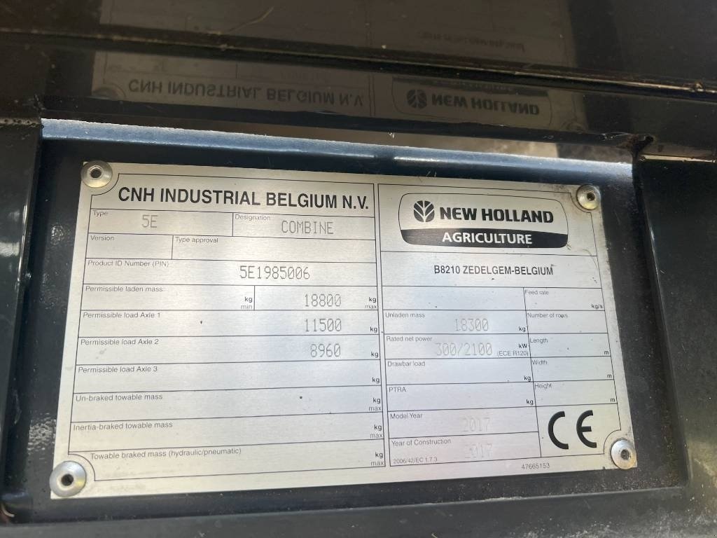 Mähdrescher des Typs New Holland 8.85, Gebrauchtmaschine in Mern (Bild 8)