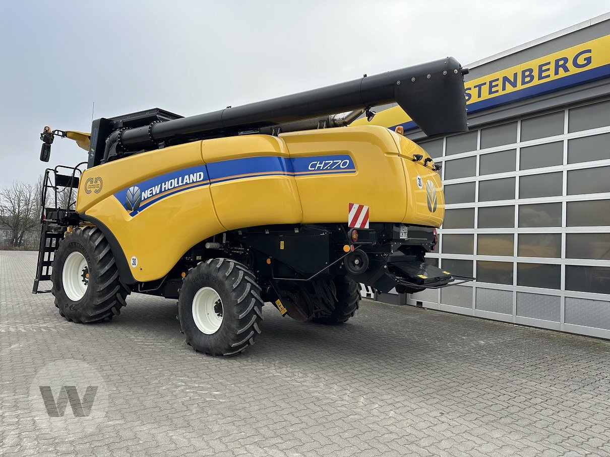 Mähdrescher des Typs New Holland CH 7.70, Gebrauchtmaschine in Jördenstorf (Bild 11)