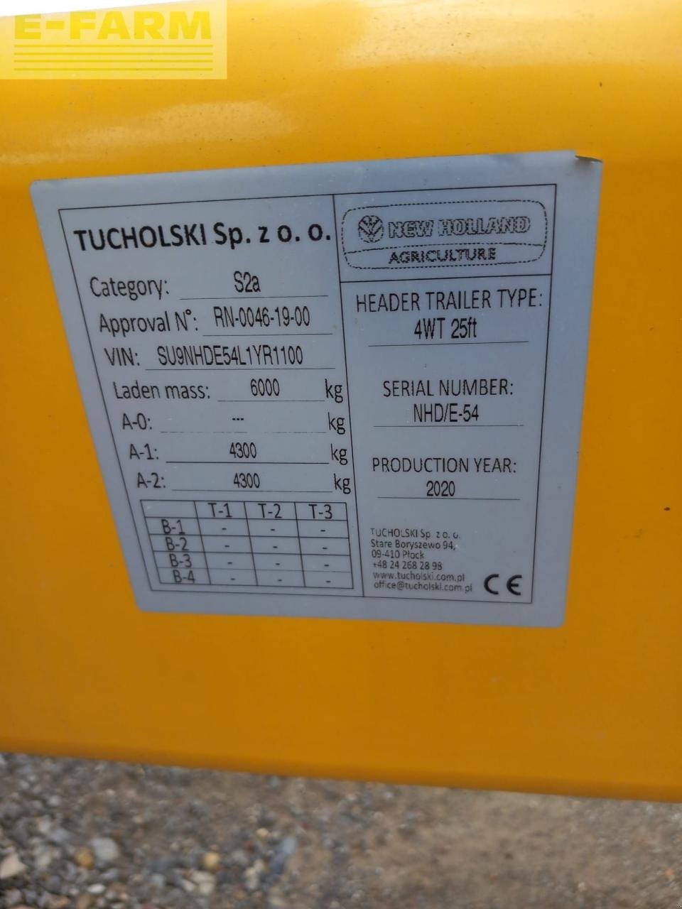 Mähdrescher des Typs New Holland CH 7.70, Gebrauchtmaschine in Hamburg (Bild 5)