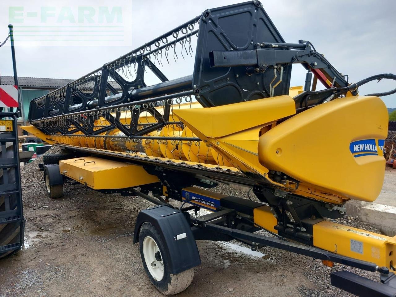 Mähdrescher des Typs New Holland CH 7.70, Gebrauchtmaschine in Hamburg (Bild 13)