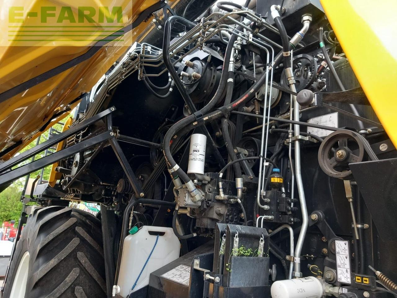 Mähdrescher des Typs New Holland CH 7.70, Gebrauchtmaschine in Hamburg (Bild 16)