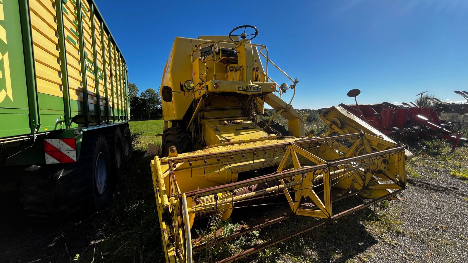 Mähdrescher des Typs New Holland Clayson M133, Gebrauchtmaschine in Horsens (Bild 4)