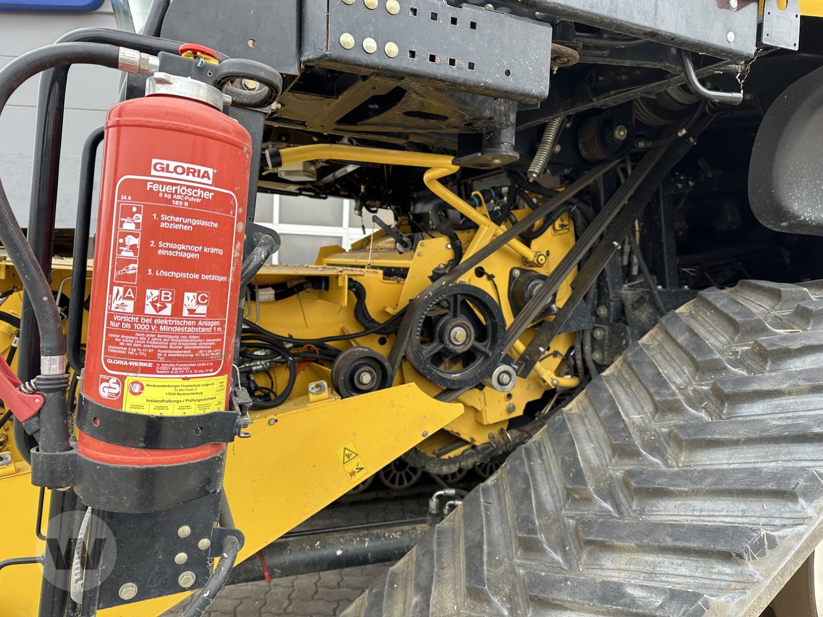 Mähdrescher des Typs New Holland CR 10.90, Gebrauchtmaschine in Jördenstorf (Bild 11)