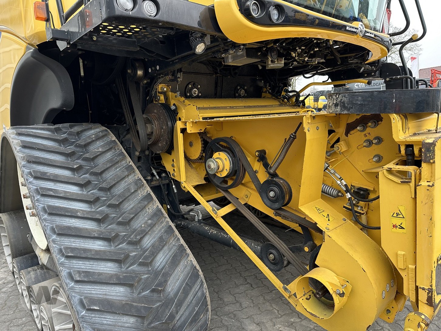 Mähdrescher des Typs New Holland CR 10.90, Gebrauchtmaschine in Jördenstorf (Bild 14)