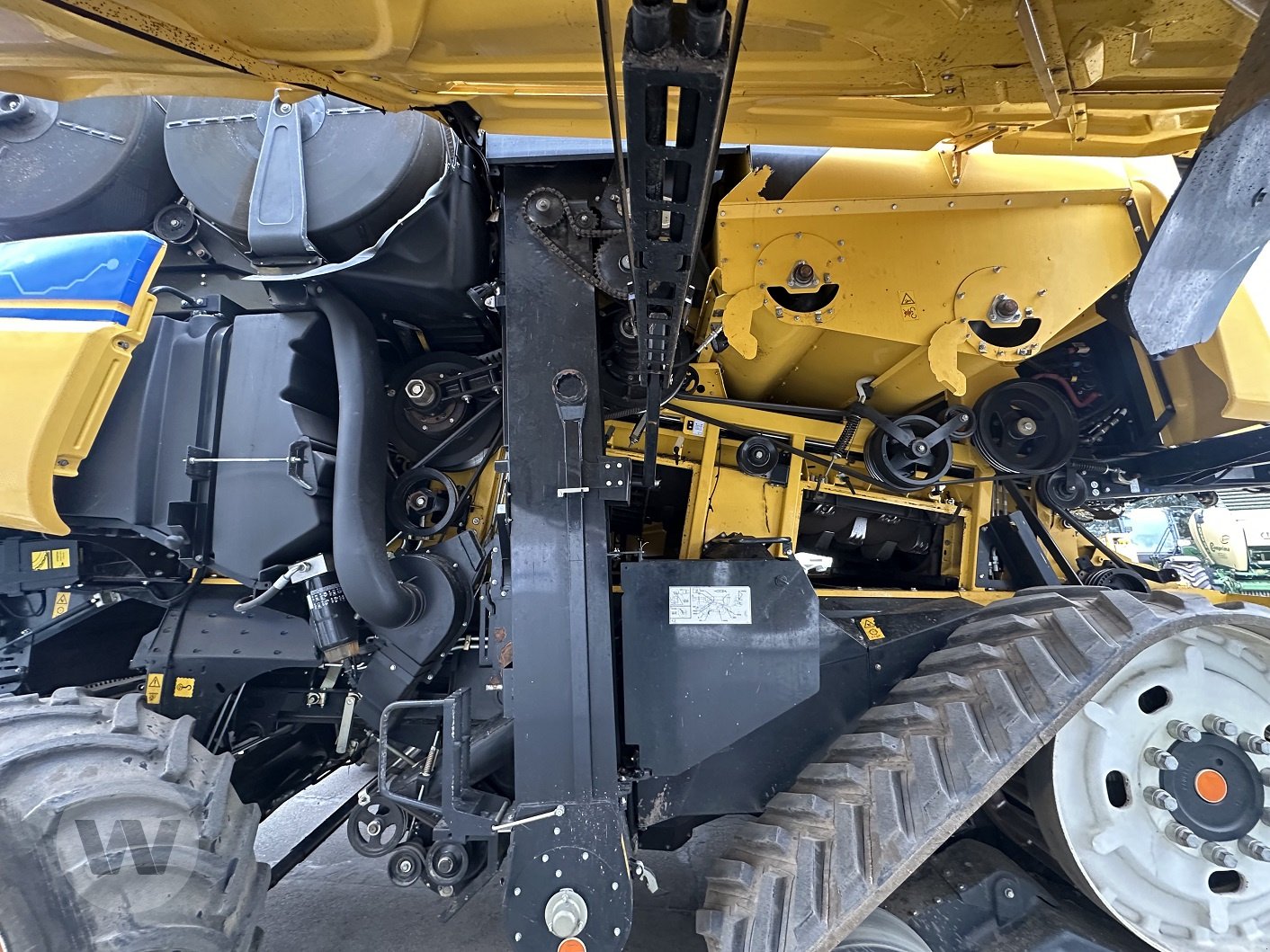 Mähdrescher des Typs New Holland CR 10.90, Gebrauchtmaschine in Jördenstorf (Bild 11)