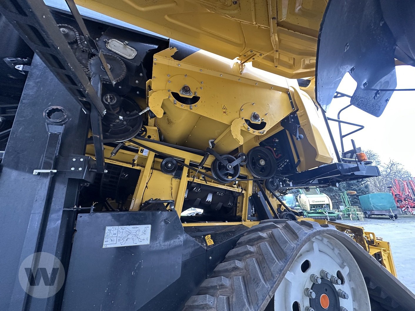 Mähdrescher des Typs New Holland CR 10.90, Gebrauchtmaschine in Jördenstorf (Bild 15)