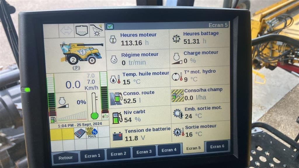 Mähdrescher typu New Holland CR 8.80 VI GIVER 50 TIMERS HØSTGARANTI I DK!!! Kun høstet 52 timer!!! Incl. Skærebord og vogn. GPS., Gebrauchtmaschine v Kolding (Obrázek 16)