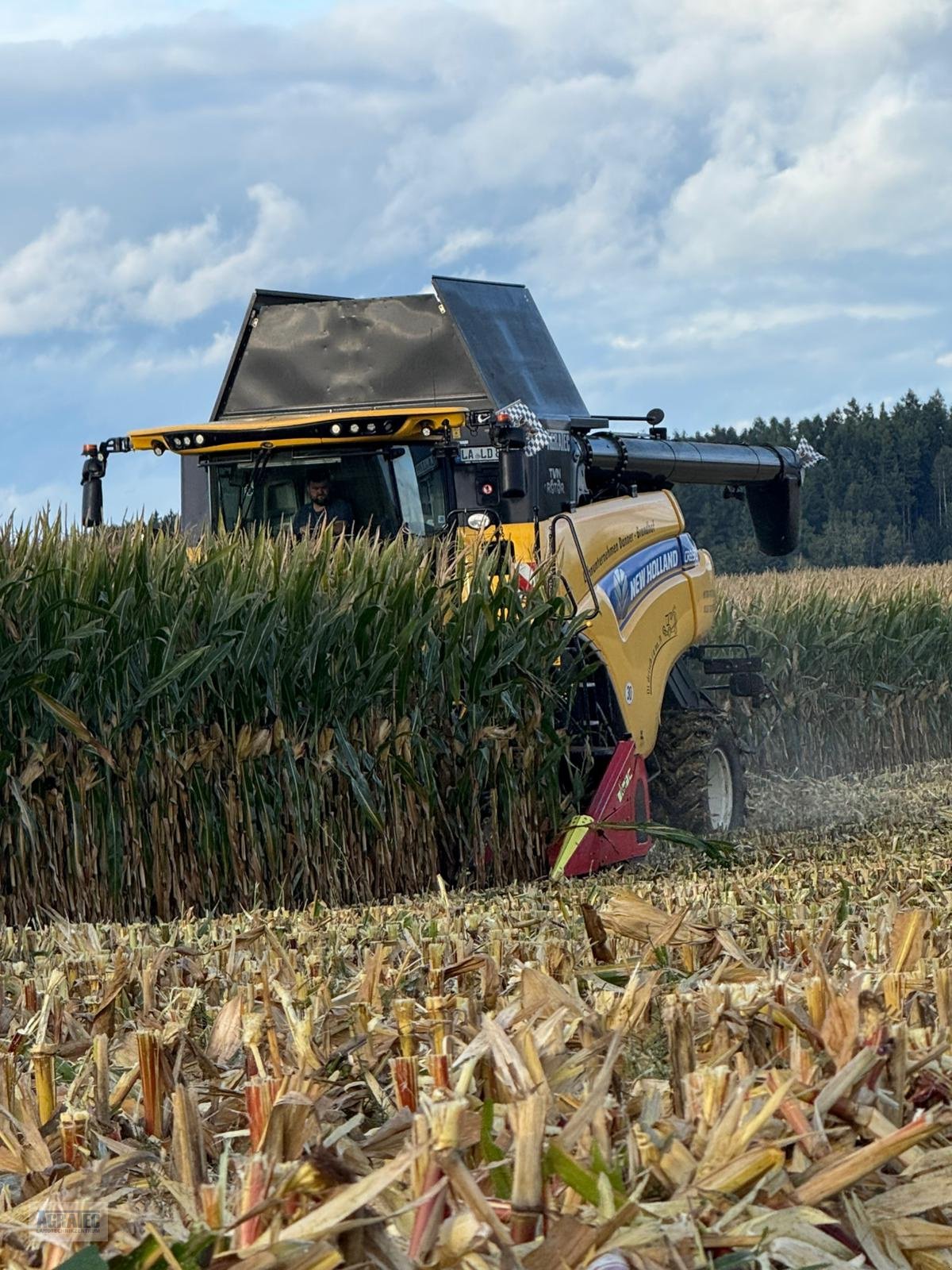 Mähdrescher типа New Holland CR 8.90 Raupe, Gebrauchtmaschine в Schalkham (Фотография 2)