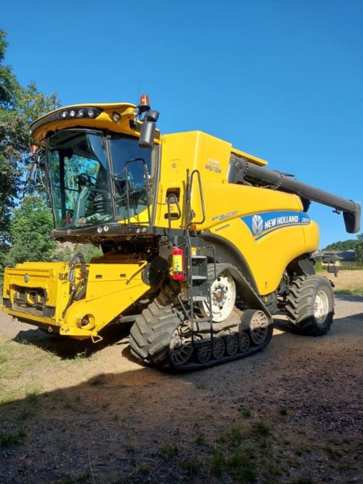 Mähdrescher a típus New Holland CR 8.90 SLH, Gebrauchtmaschine ekkor: Rødding (Kép 1)