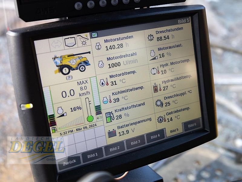 Mähdrescher typu New Holland CR 8.90, Vorführmaschine v Feilitzsch (Obrázek 9)