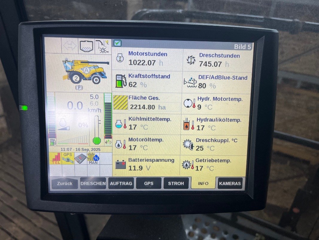 Mähdrescher tipa New Holland CR 8.90, Gebrauchtmaschine u Ebersbach (Slika 10)