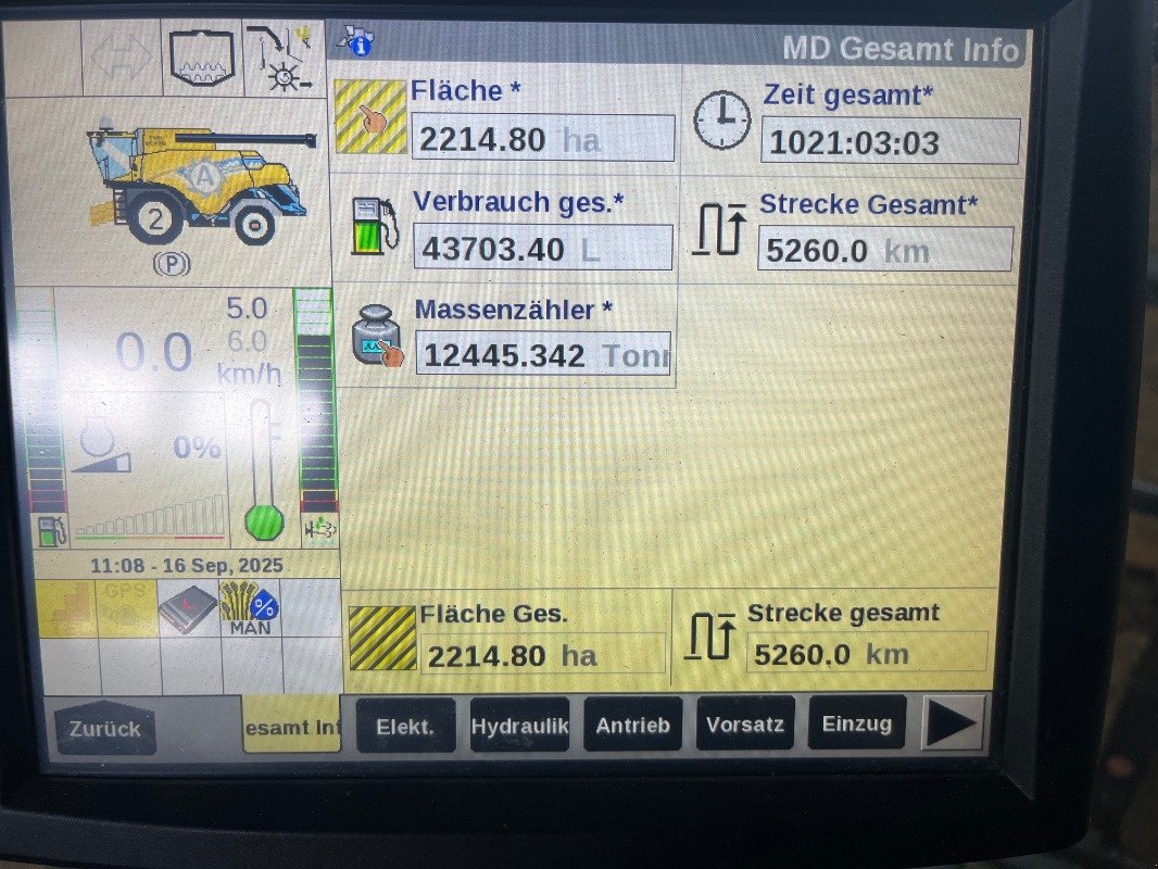 Mähdrescher tipa New Holland CR 8.90, Gebrauchtmaschine u Ebersbach (Slika 11)