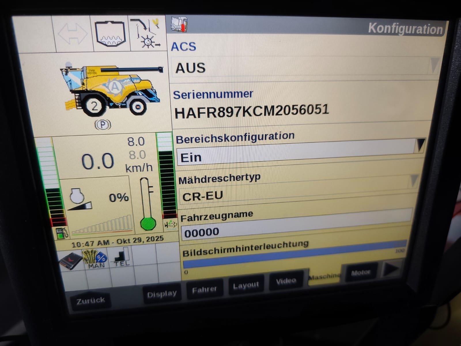 Mähdrescher des Typs New Holland CR 8.90, Gebrauchtmaschine in Taucha (Bild 8)