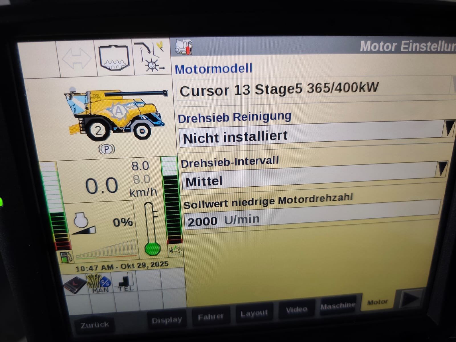 Mähdrescher des Typs New Holland CR 8.90, Gebrauchtmaschine in Taucha (Bild 9)