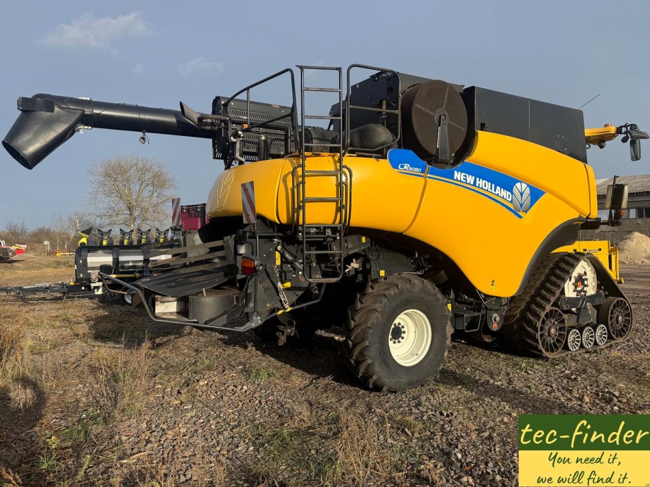 Mähdrescher des Typs New Holland CR 9080 Raupe, Gebrauchtmaschine in Könnern (Bild 2)