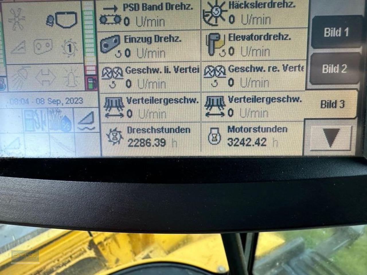 Mähdrescher of the type New Holland CR 9090 Elevation, Gebrauchtmaschine in Oyten (Picture 13)