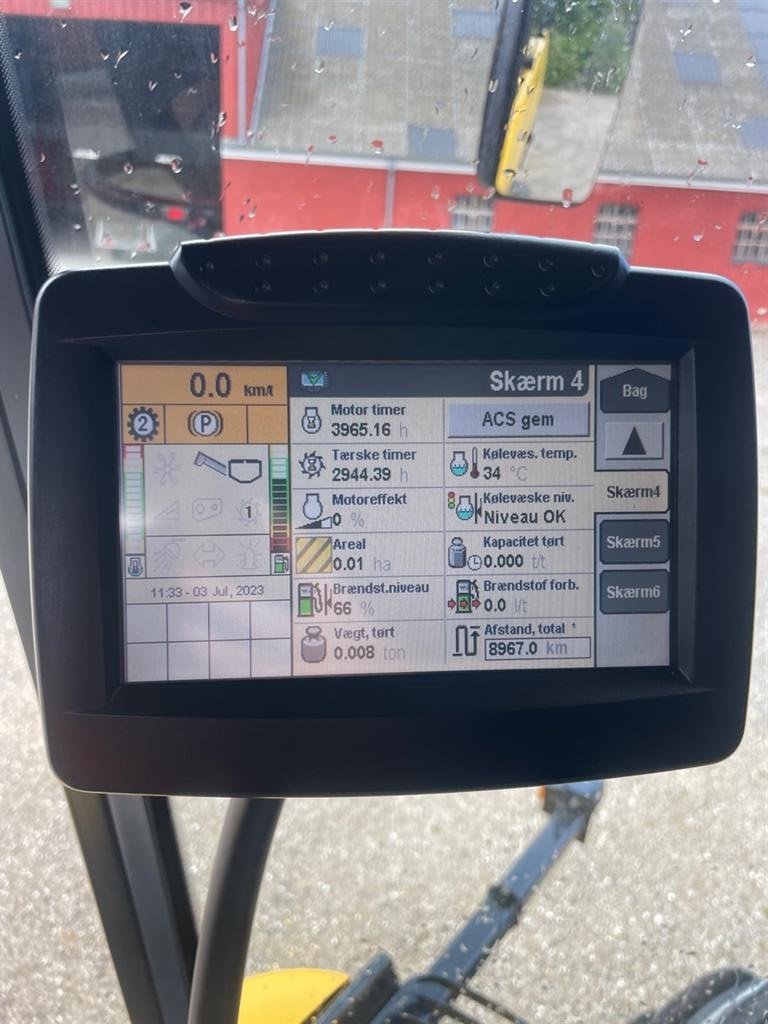 Mähdrescher Türe ait New Holland CR 9090 SLH Elevation, Gebrauchtmaschine içinde Hadsten (resim 10)