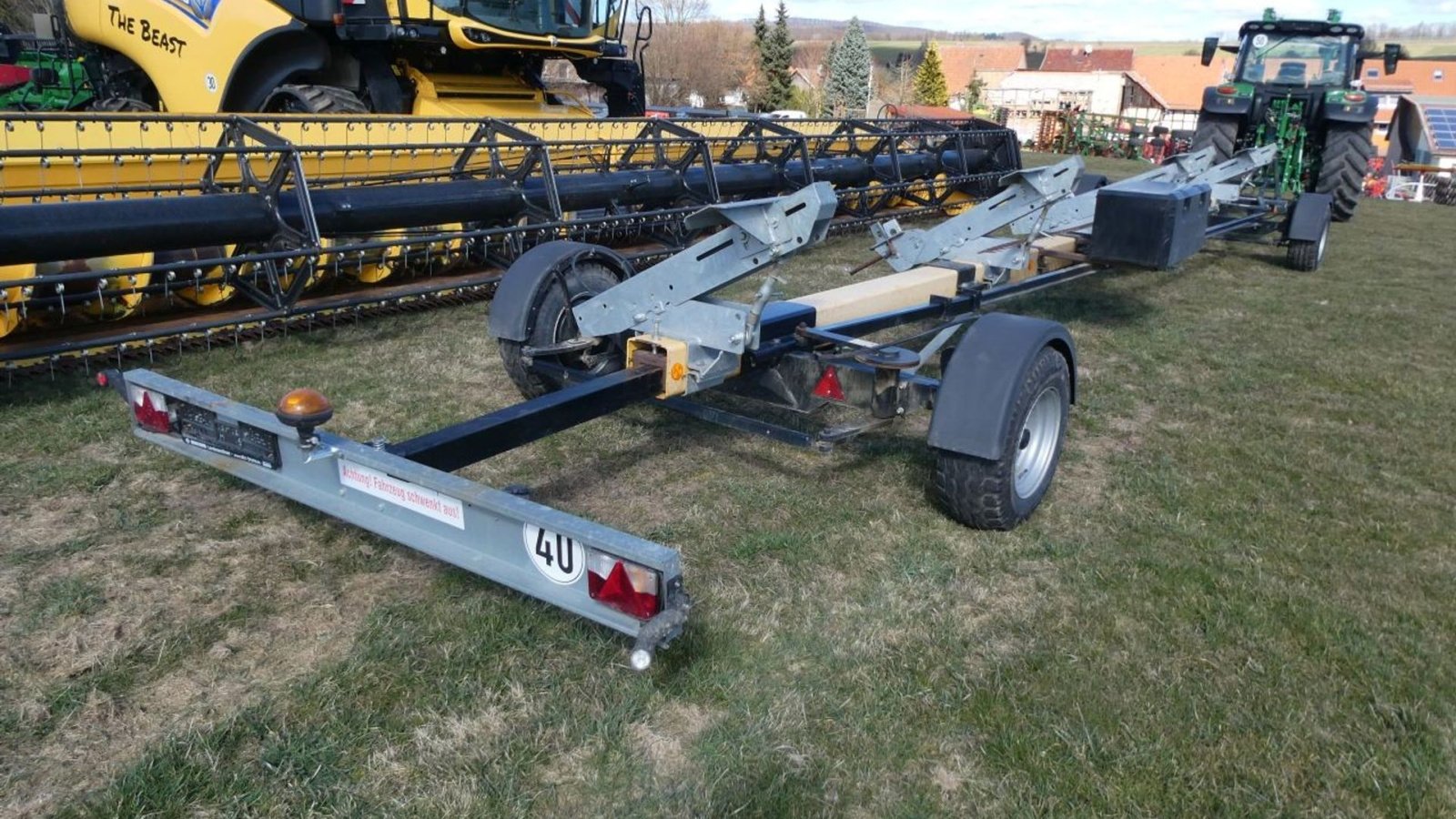 Mähdrescher des Typs New Holland CR 980 Bælte maskine. Med RTK og 12 meter skærebord., Gebrauchtmaschine in Kolding (Bild 16)