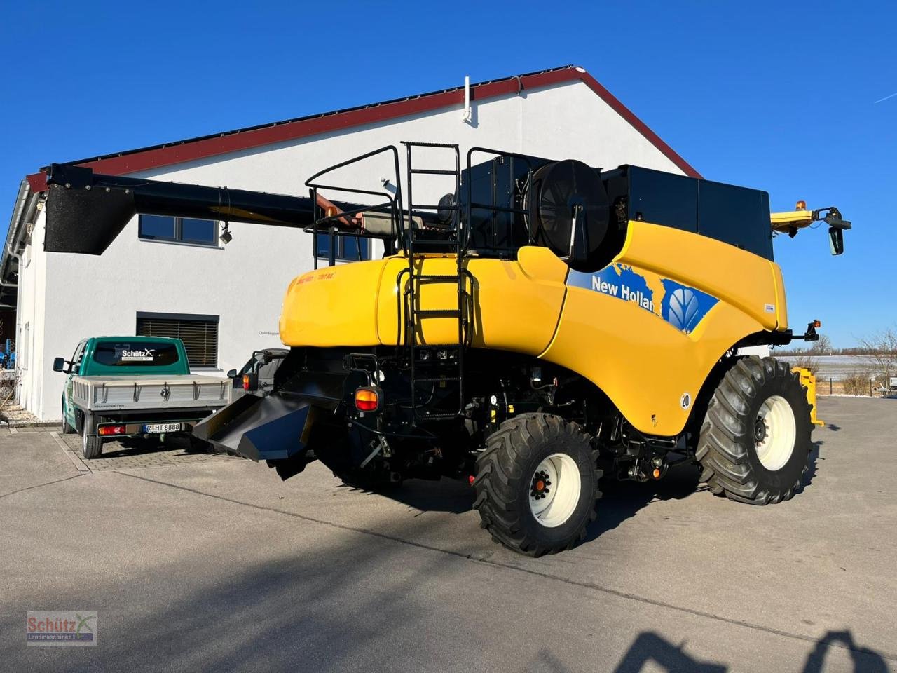 Mähdrescher vrste New Holland CR 980, SmartSteer, Schneidwerk optional, Gebrauchtmaschine v Schierling (Slika 14)