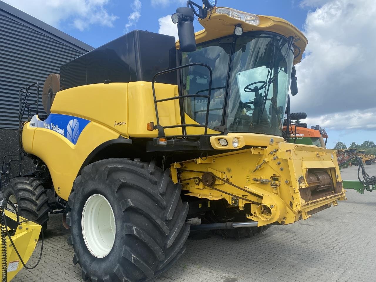 Mähdrescher des Typs New Holland CR 980, Gebrauchtmaschine in Maribo (Bild 2)