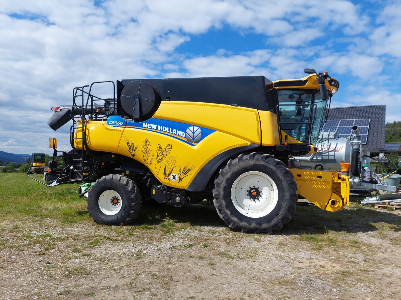 Mähdrescher des Typs New Holland CR 9.80, Gebrauchtmaschine in Miltach (Bild 1)