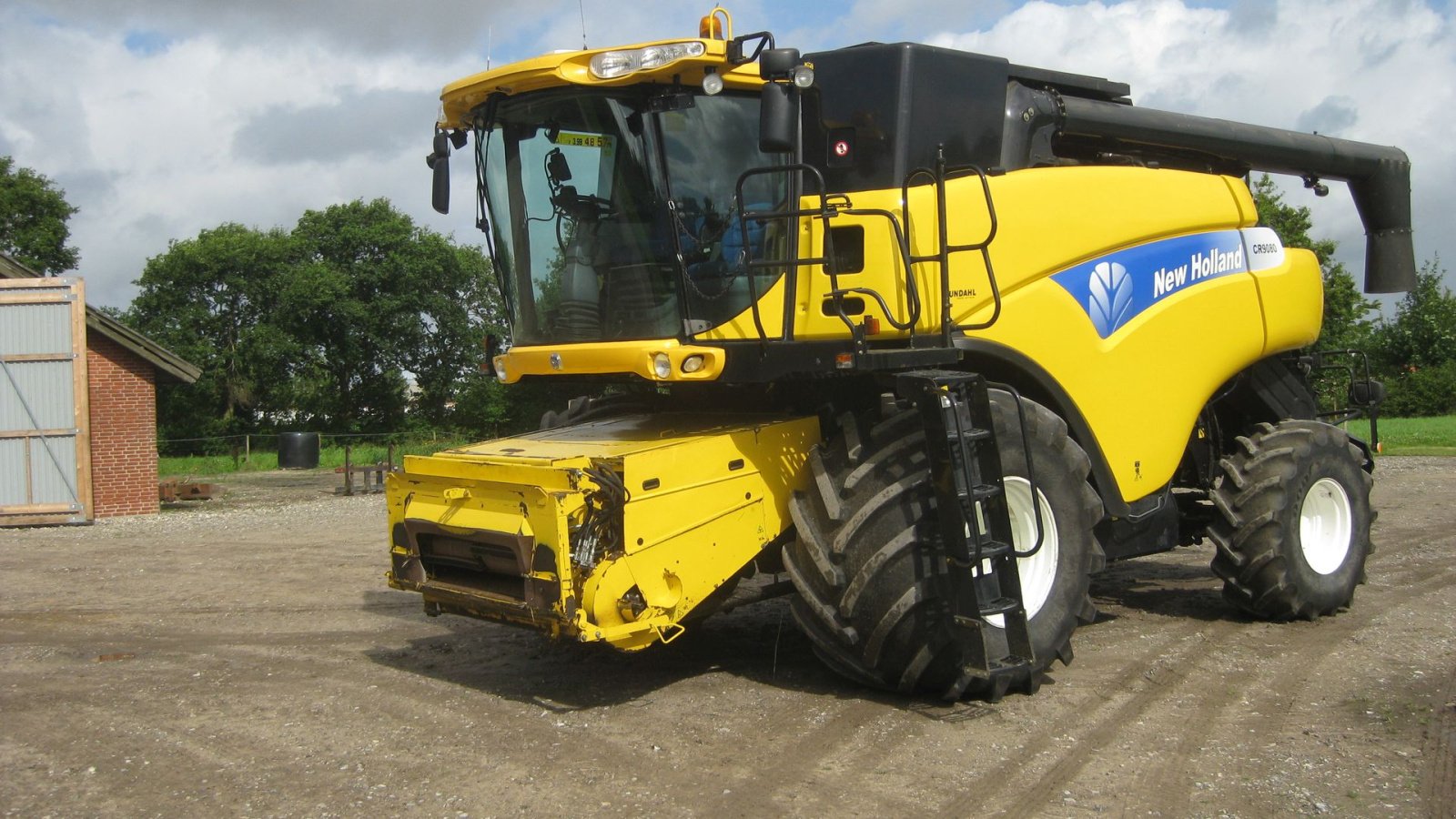Mähdrescher typu New Holland CR9080 + 30” VarioFeed HD, Gebrauchtmaschine v Gjerlev J. (Obrázek 1)
