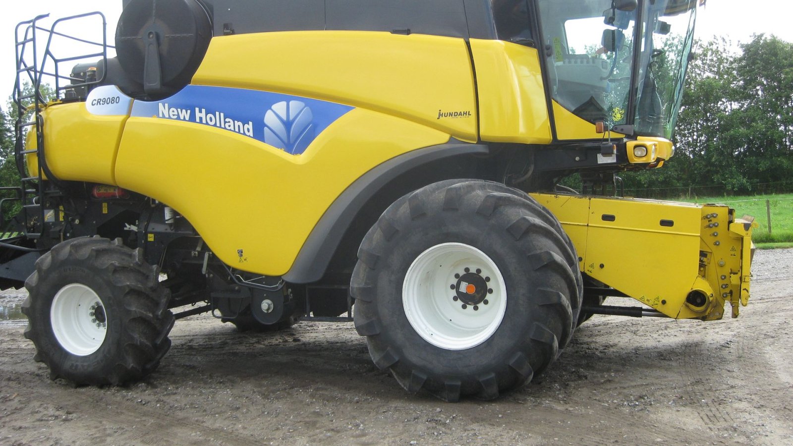 Mähdrescher typu New Holland CR9080 + 30” VarioFeed HD, Gebrauchtmaschine v Gjerlev J. (Obrázek 4)