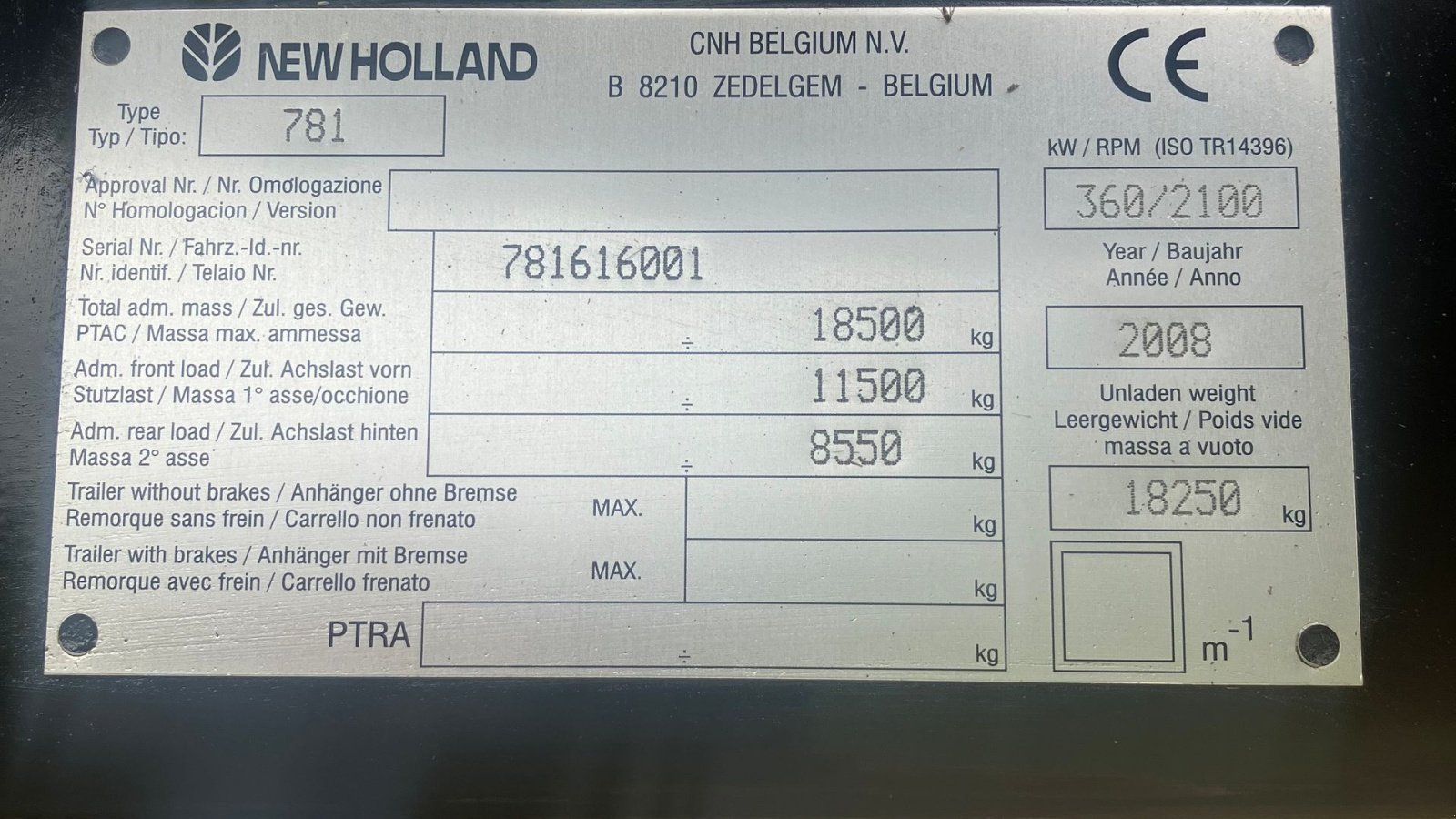 Mähdrescher za tip New Holland CR9080 Evolution, Gebrauchtmaschine u Bredsten (Slika 12)