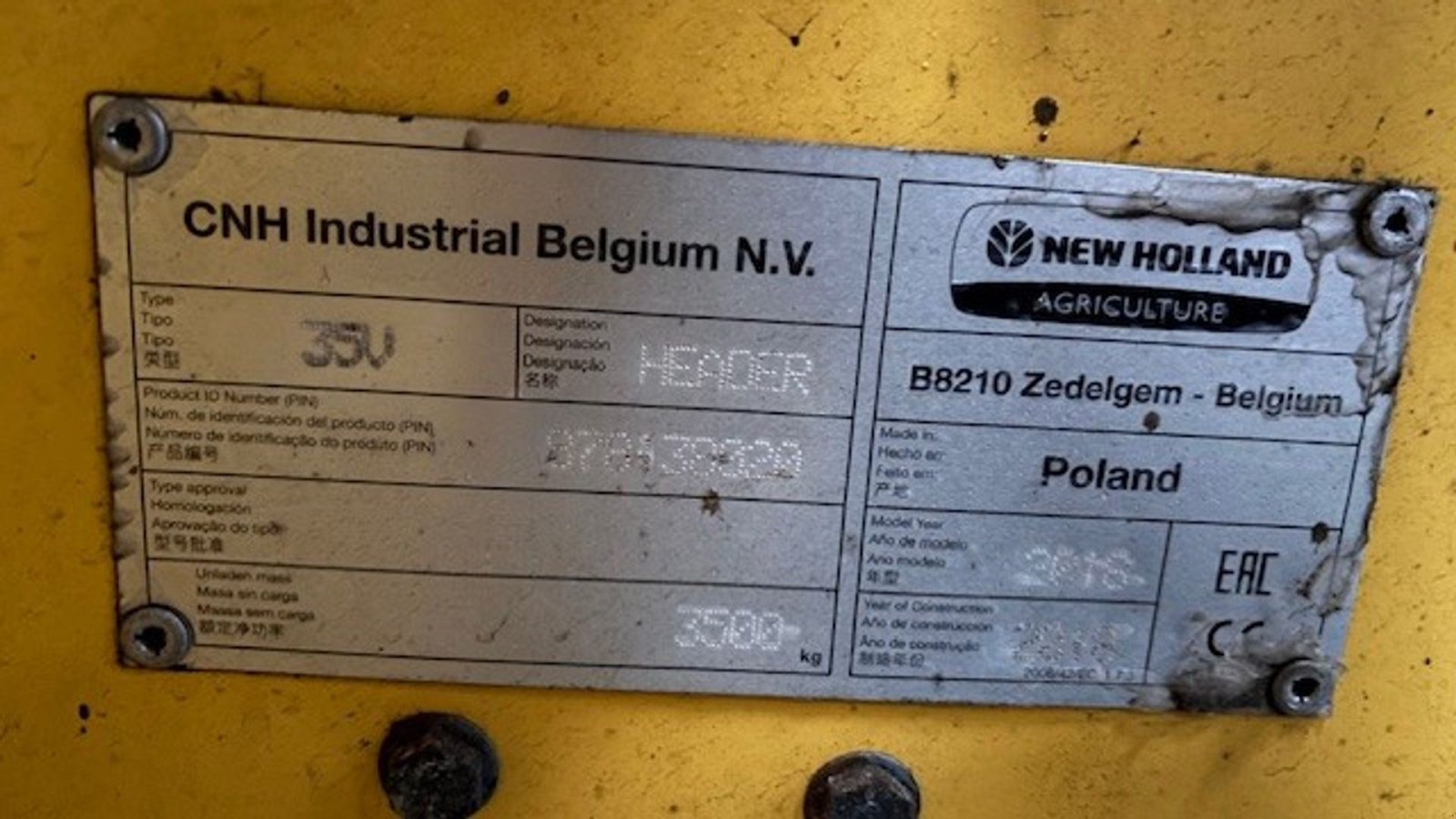 Mähdrescher of the type New Holland CR9080, Gebrauchtmaschine in Sakskøbing (Picture 10)