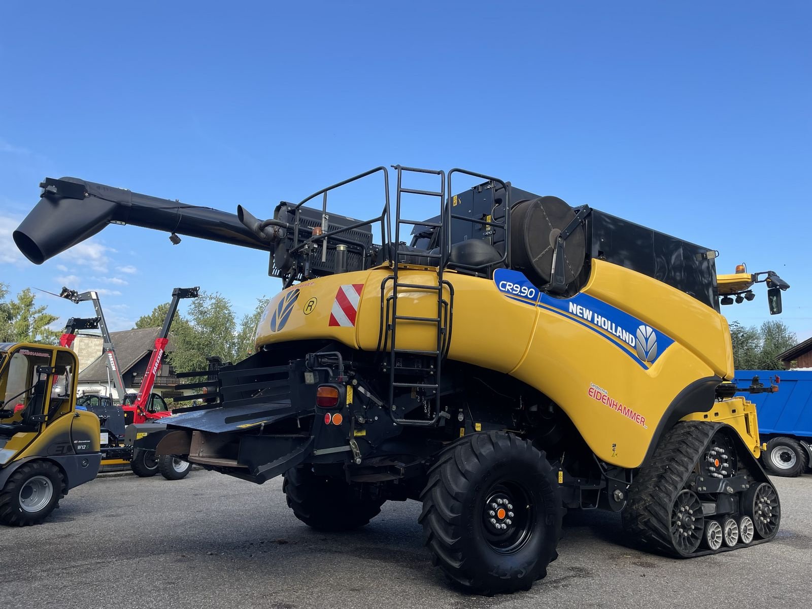 Mähdrescher typu New Holland CR9080, Gebrauchtmaschine v Burgkirchen (Obrázek 5)