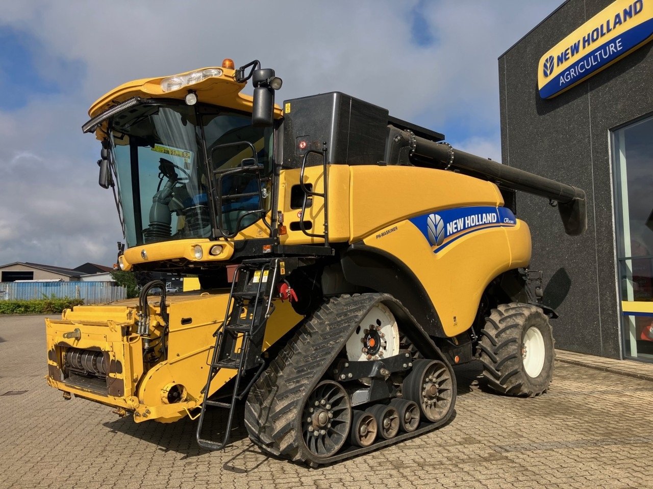 Mähdrescher van het type New Holland CR9080, Gebrauchtmaschine in Herning (Foto 1)
