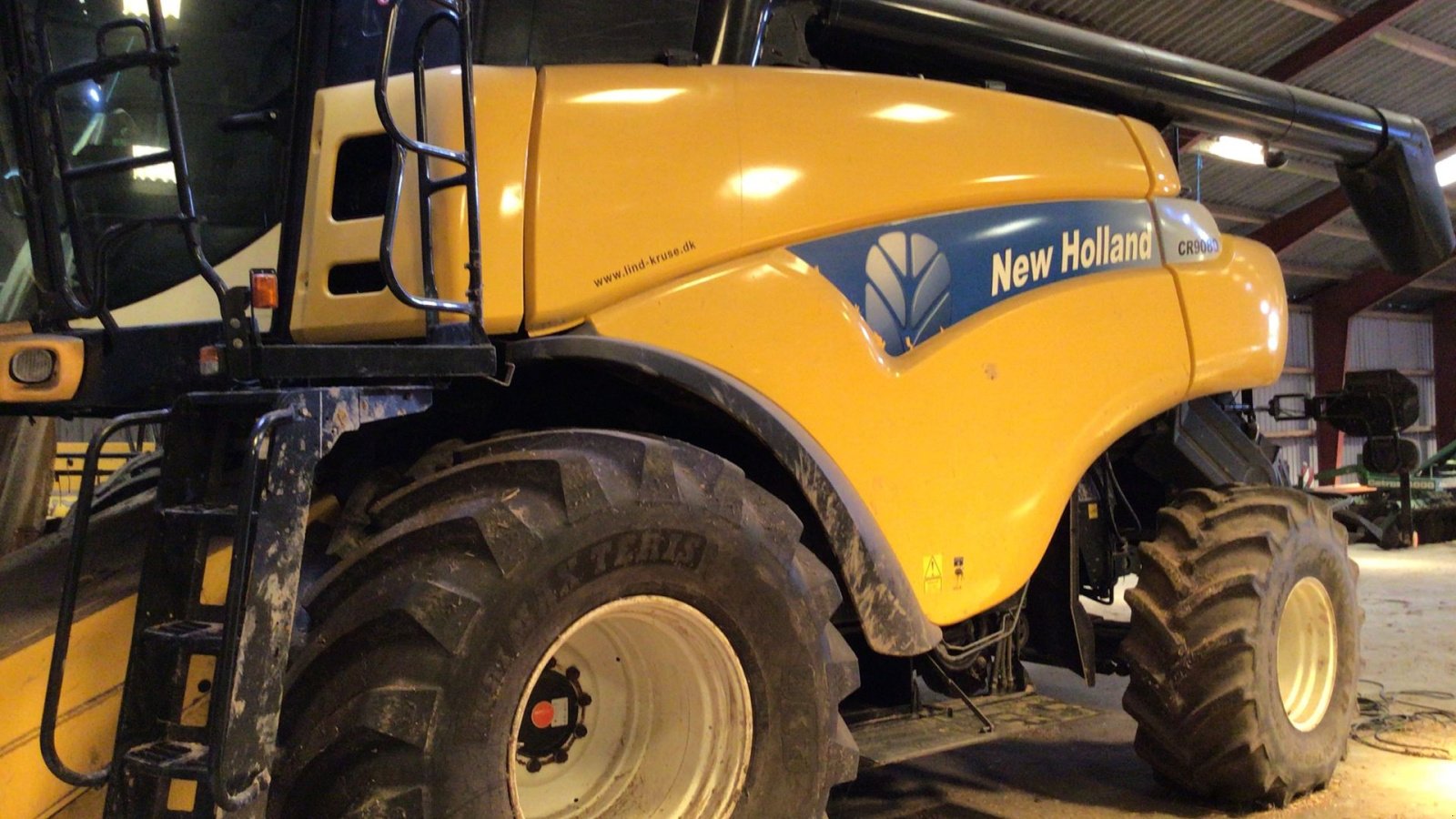 Mähdrescher typu New Holland CR9080, Gebrauchtmaschine v Bredsten (Obrázek 1)