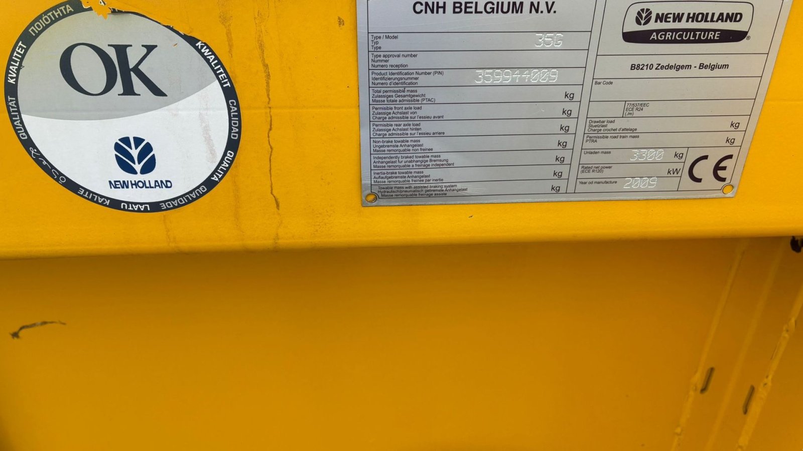 Mähdrescher of the type New Holland CR9090 CR9090, Gebrauchtmaschine in Trige (Picture 16)