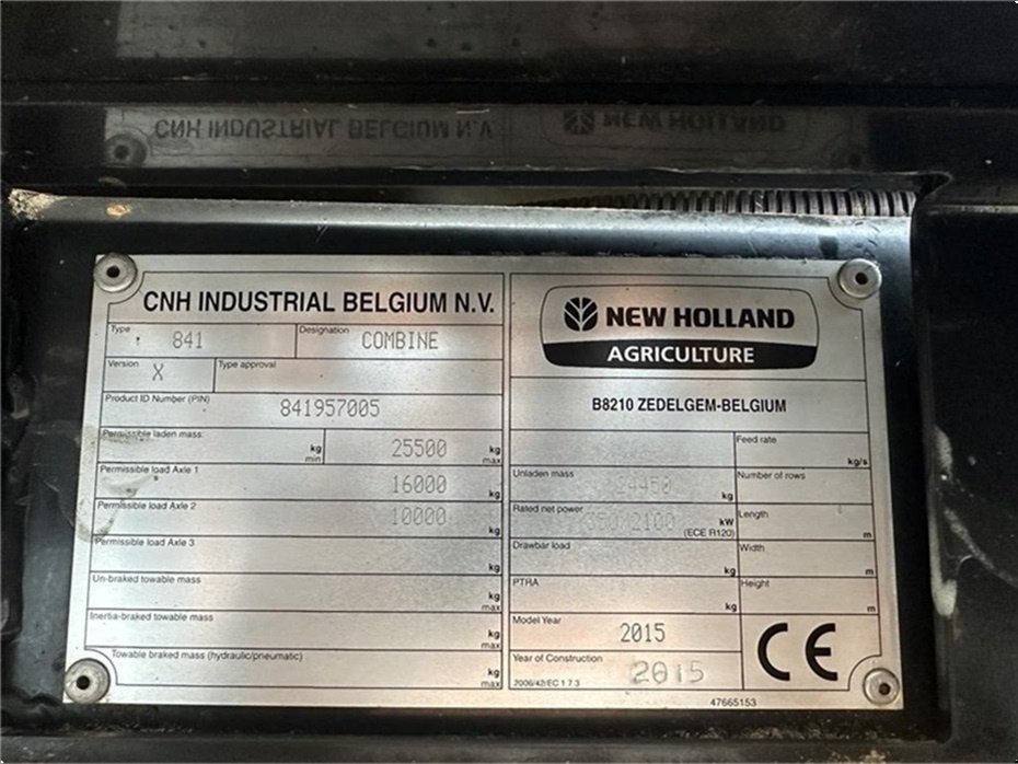 Mähdrescher des Typs New Holland CR9.80 SLH + 30” VarioFeed HD Klargjort til høsten 2025!, Gebrauchtmaschine in Gjerlev J. (Bild 20)