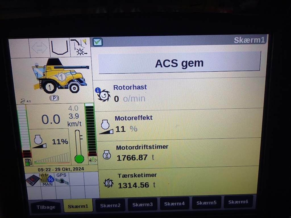 Mähdrescher des Typs New Holland CR9.80, Gebrauchtmaschine in Roskilde (Bild 10)