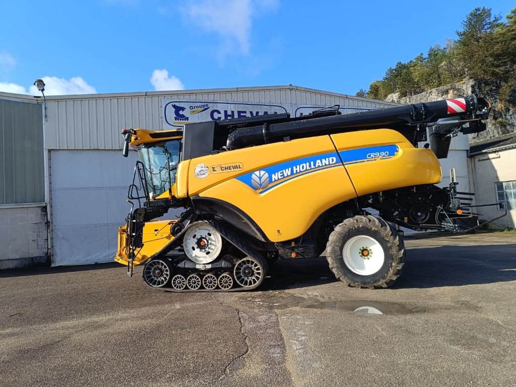 Mähdrescher tip New Holland CR9.90 smart Trax, Gebrauchtmaschine in Chauvoncourt (Poză 3)
