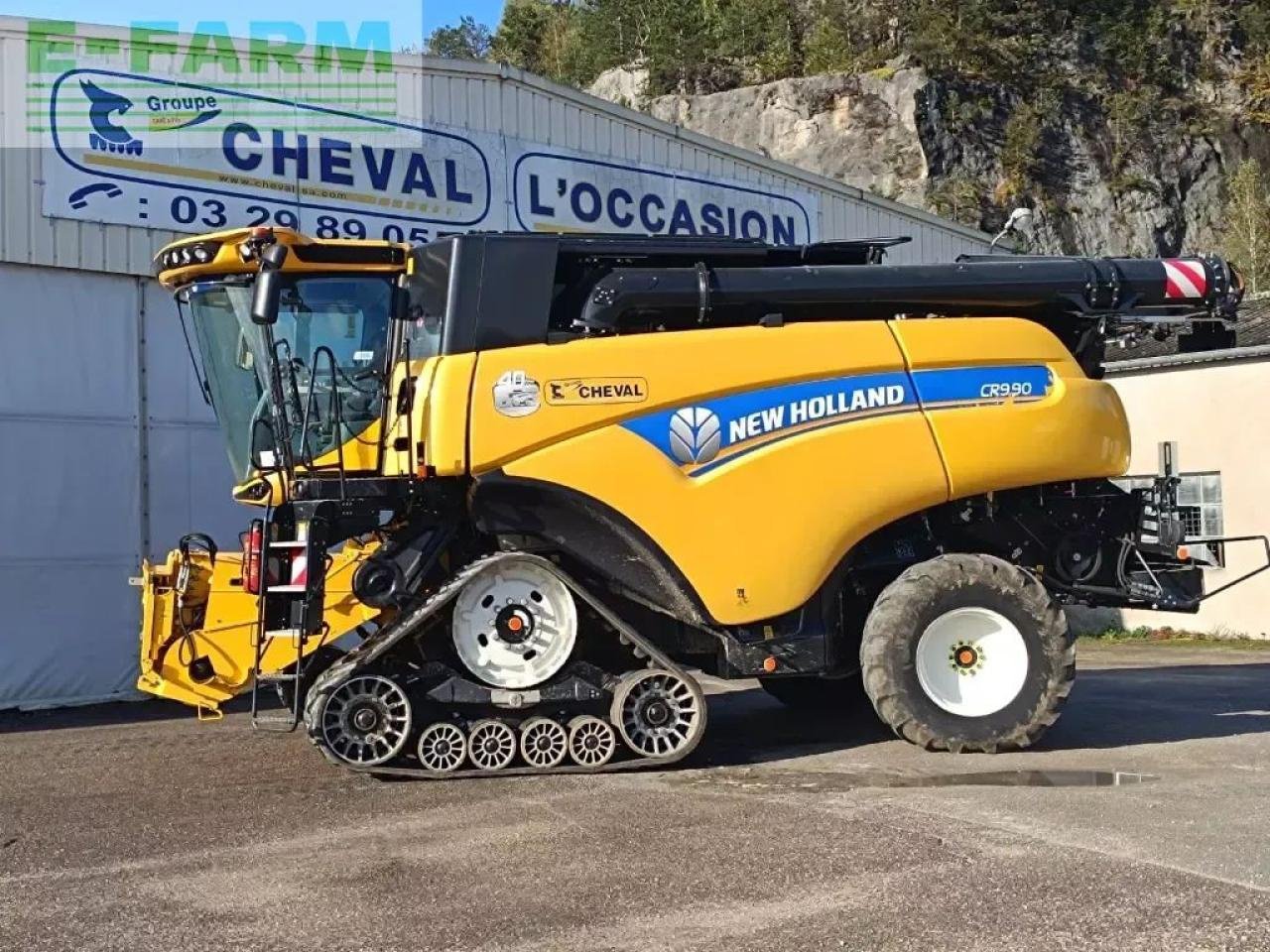 Mähdrescher Türe ait New Holland cr9.90 smart trax, Gebrauchtmaschine içinde CHAUVONCOURT (resim 2)