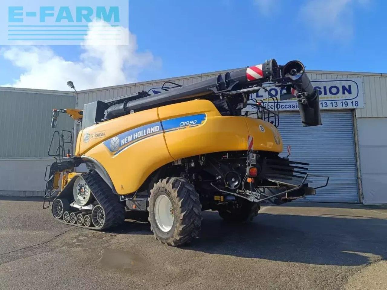 Mähdrescher типа New Holland cr9.90 smart trax, Gebrauchtmaschine в CHAUVONCOURT (Фотография 5)