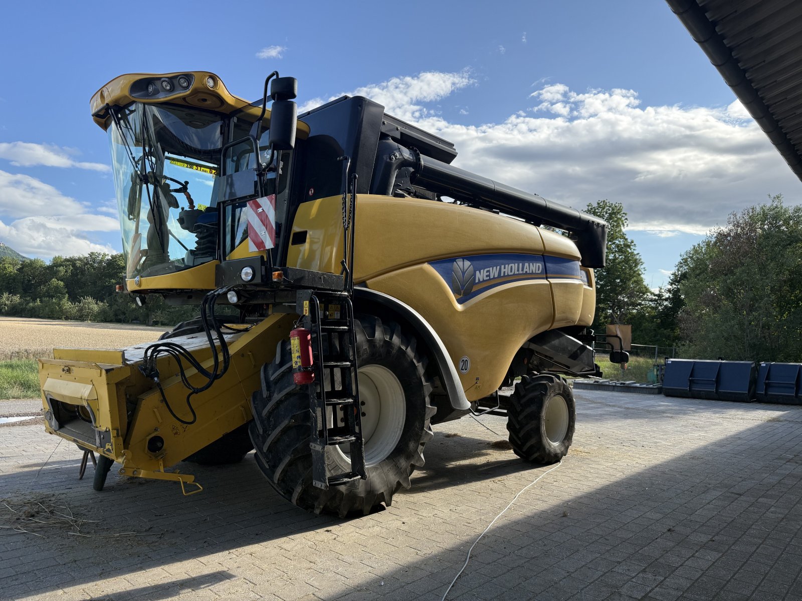 Mähdrescher typu New Holland CX 5080, Gebrauchtmaschine v Lenningen (Obrázek 1)