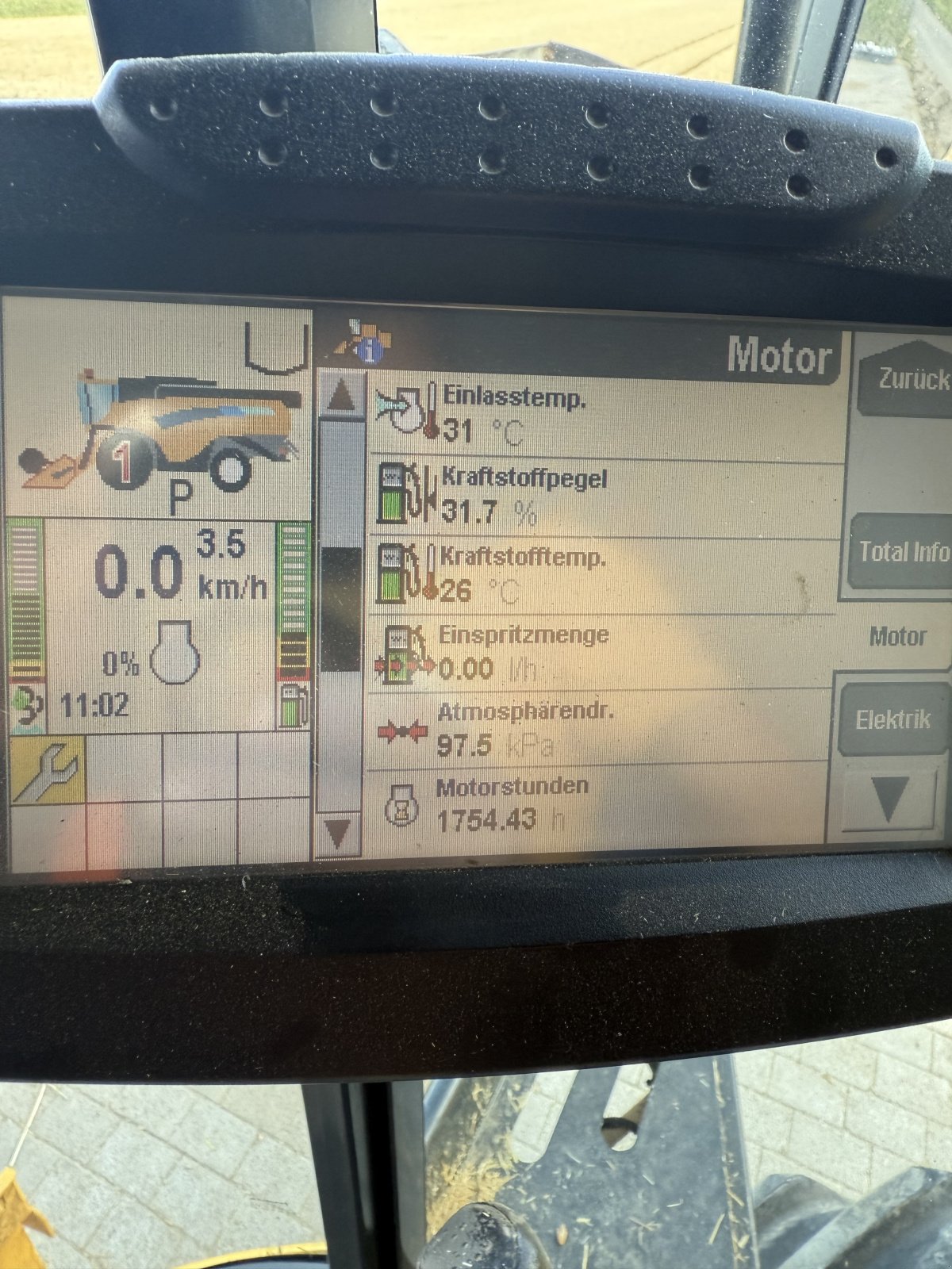 Mähdrescher typu New Holland CX 5080, Gebrauchtmaschine v Lenningen (Obrázek 8)