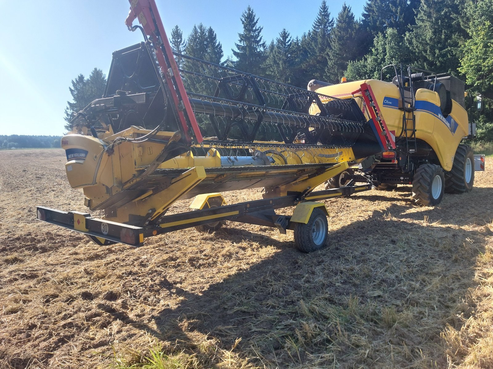 Mähdrescher of the type New Holland CX 5080, Gebrauchtmaschine in Parsberg  (Picture 3)