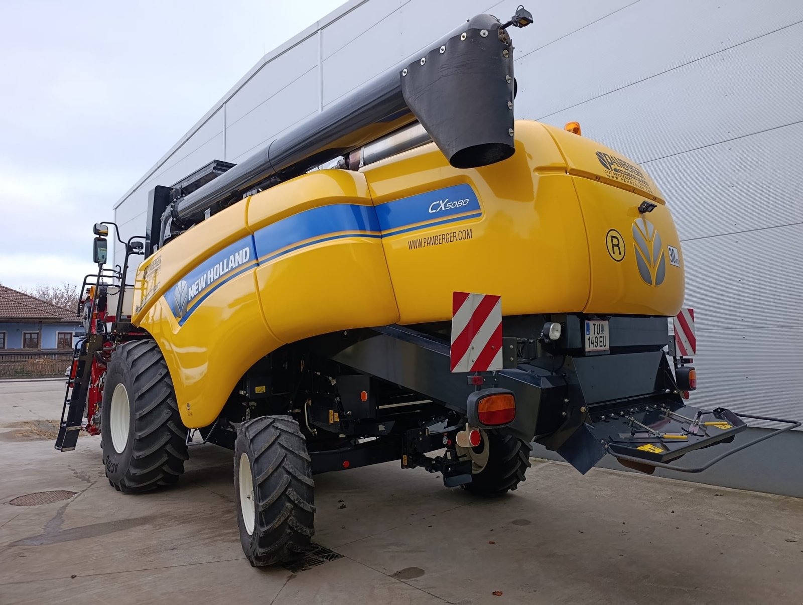 Mähdrescher del tipo New Holland CX 5080, Gebrauchtmaschine In Absdorf (Immagine 2)