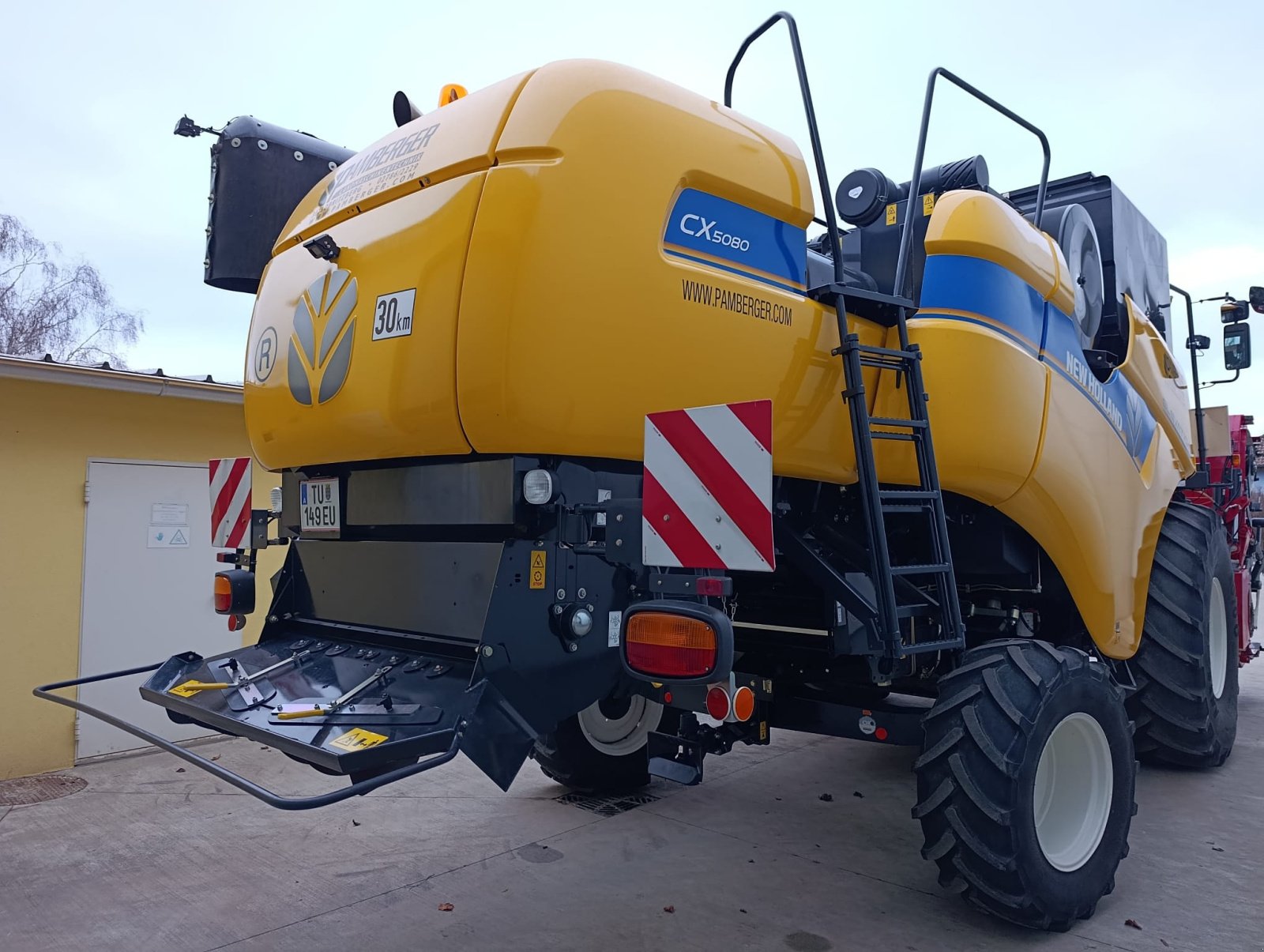 Mähdrescher del tipo New Holland CX 5080, Gebrauchtmaschine In Absdorf (Immagine 3)