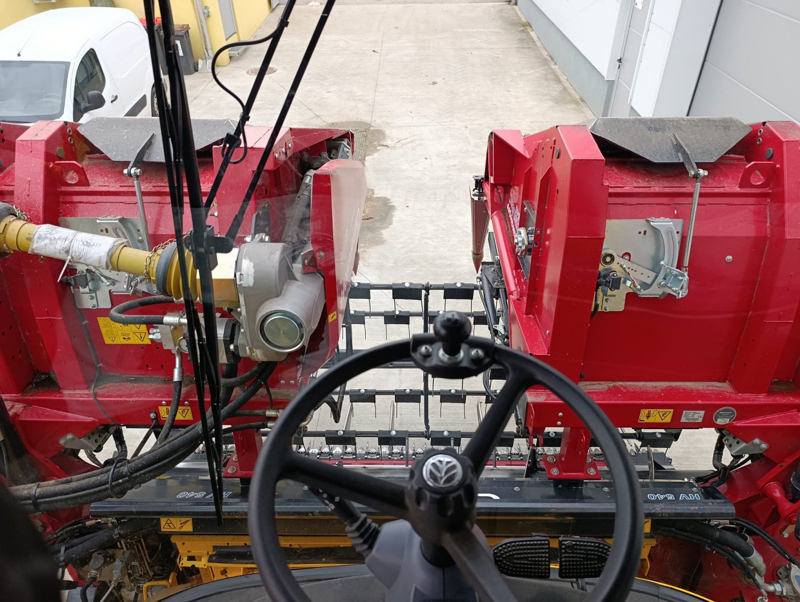 Mähdrescher del tipo New Holland CX 5080, Gebrauchtmaschine In Absdorf (Immagine 10)