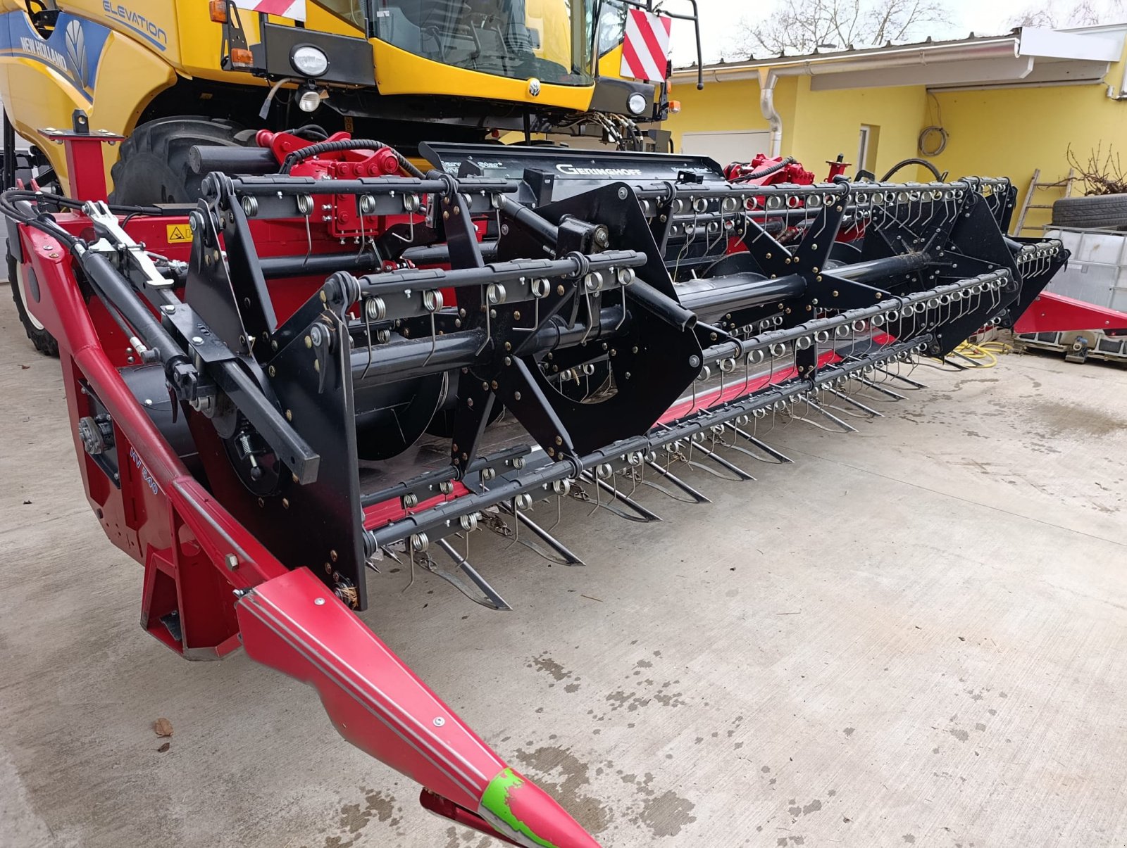 Mähdrescher del tipo New Holland CX 5080, Gebrauchtmaschine In Absdorf (Immagine 13)