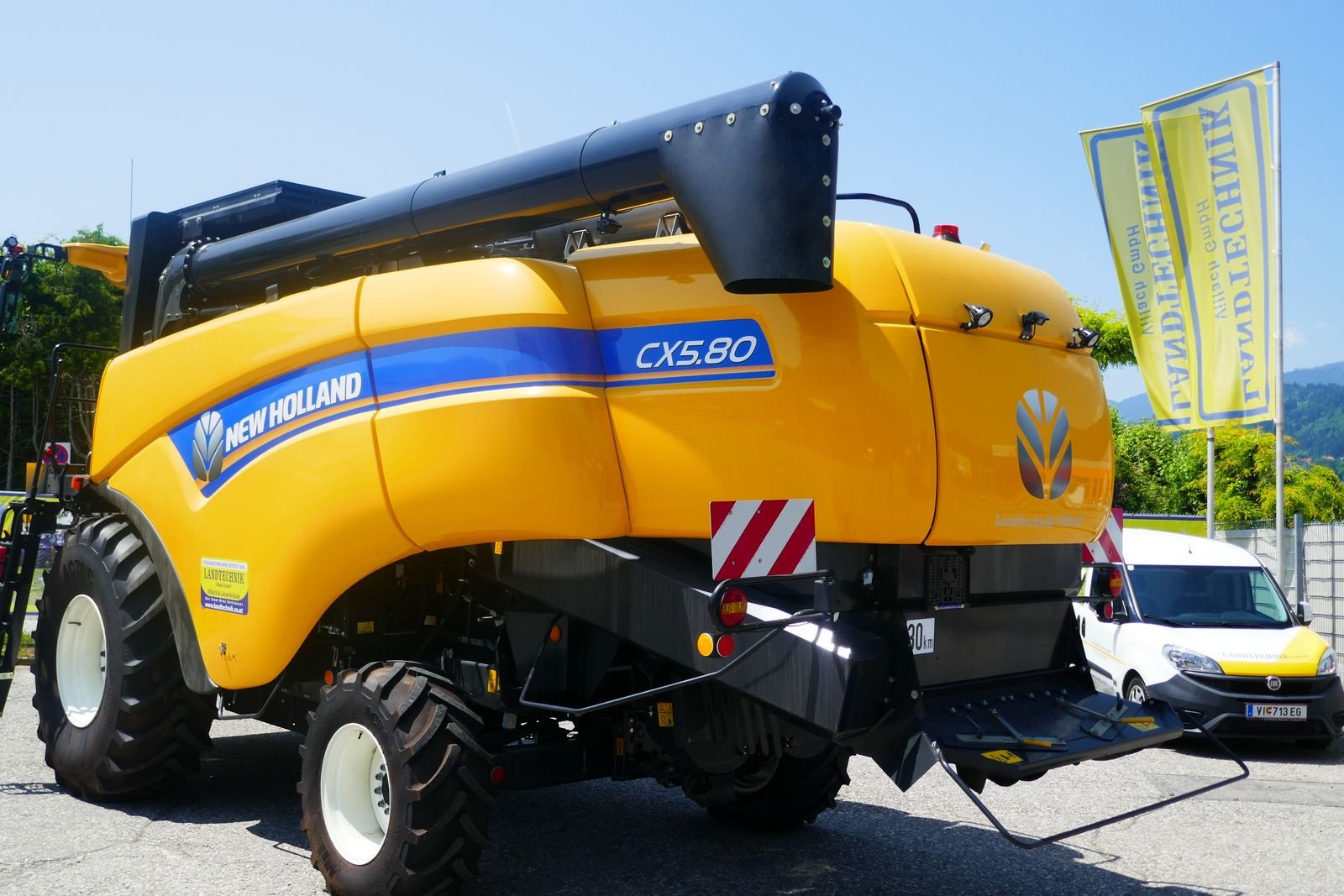 Mähdrescher tip New Holland CX 5.80 Allrad, Gebrauchtmaschine in Villach (Poză 3)