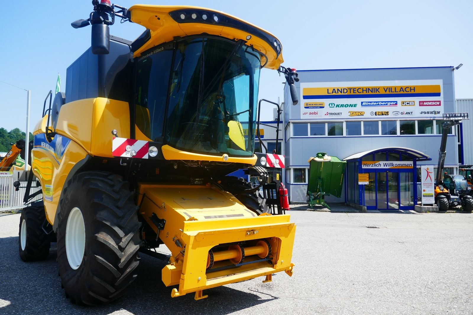 Mähdrescher tip New Holland CX 5.80 Allrad, Gebrauchtmaschine in Villach (Poză 11)