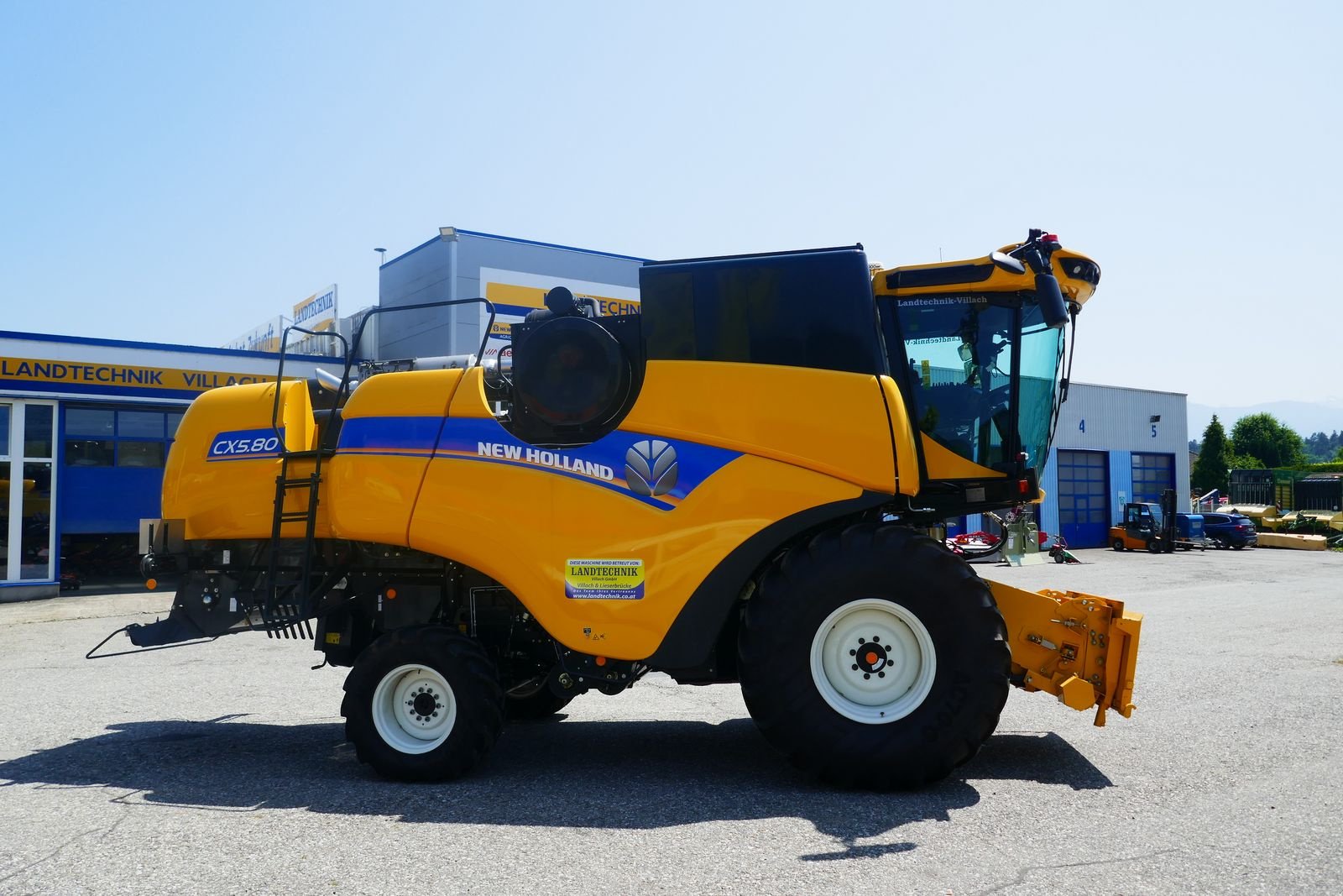 Mähdrescher tip New Holland CX 5.80 Allrad, Gebrauchtmaschine in Villach (Poză 10)