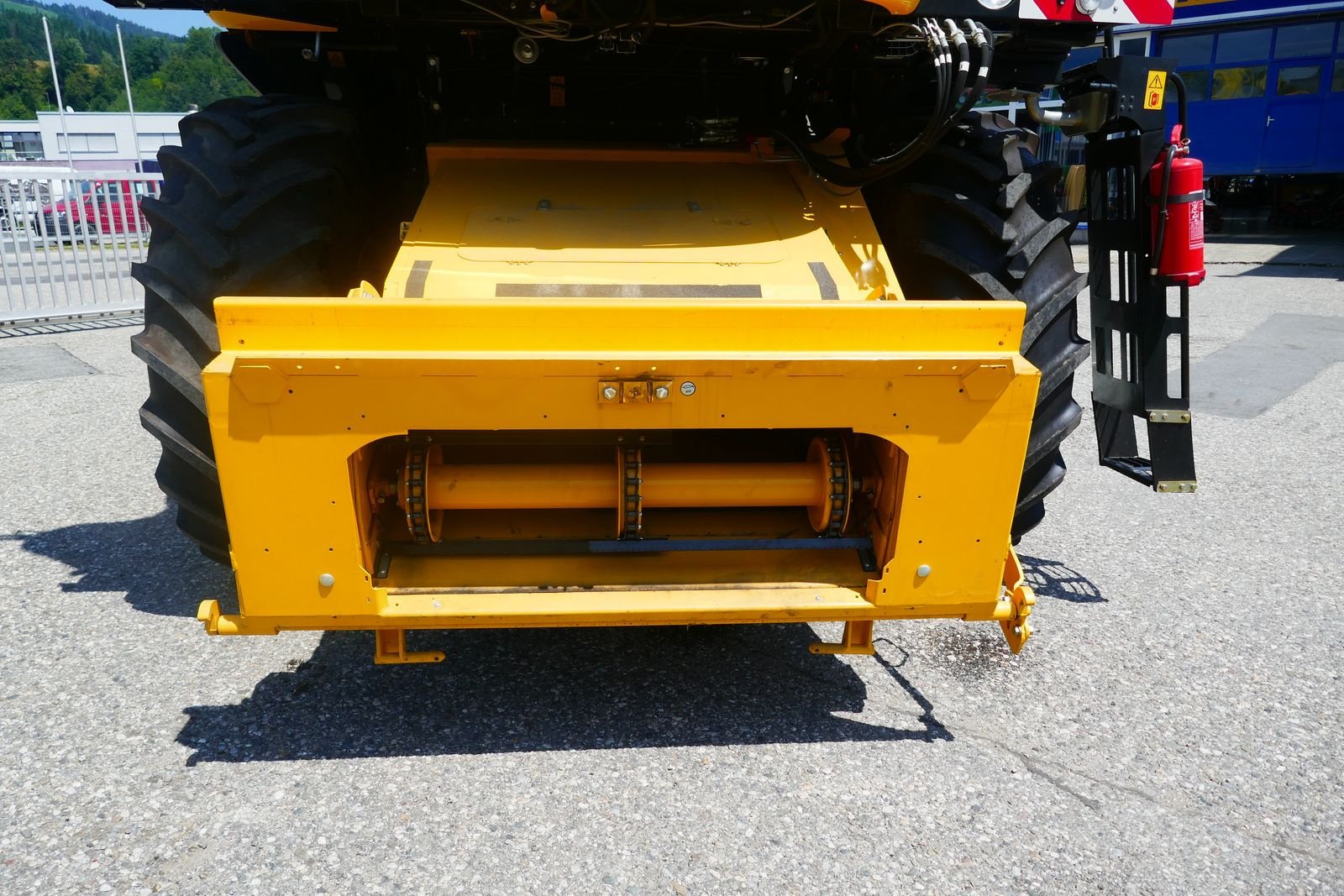 Mähdrescher tip New Holland CX 5.80 Allrad, Gebrauchtmaschine in Villach (Poză 12)