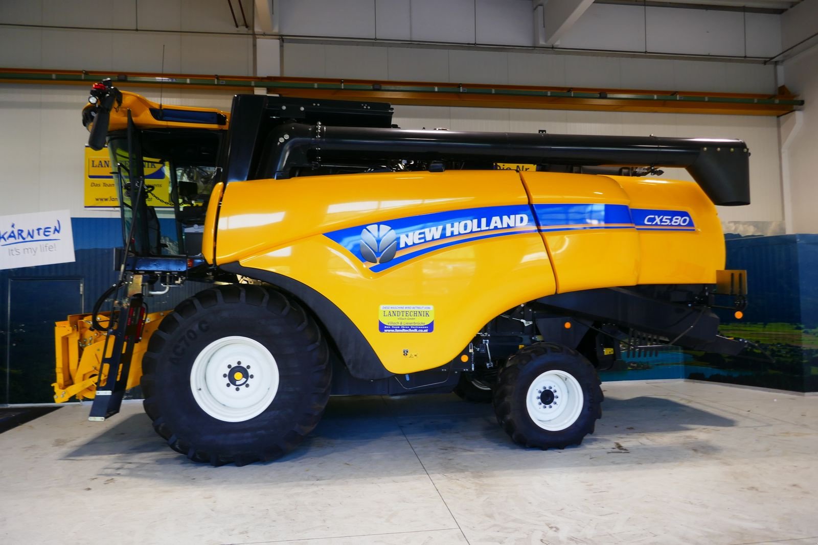 Mähdrescher tip New Holland CX 5.80 Allrad, Gebrauchtmaschine in Villach (Poză 2)